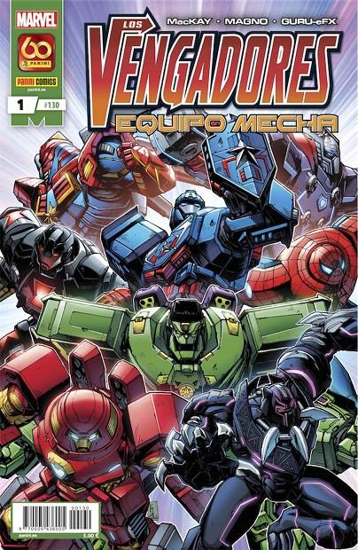 Los Vengadores: Equipo Mecha 1 | N0921-PAN43 | Jed Mackay, Carlos Magno | Terra de Còmic - Tu tienda de cómics online especializada en cómics, manga y merchandising