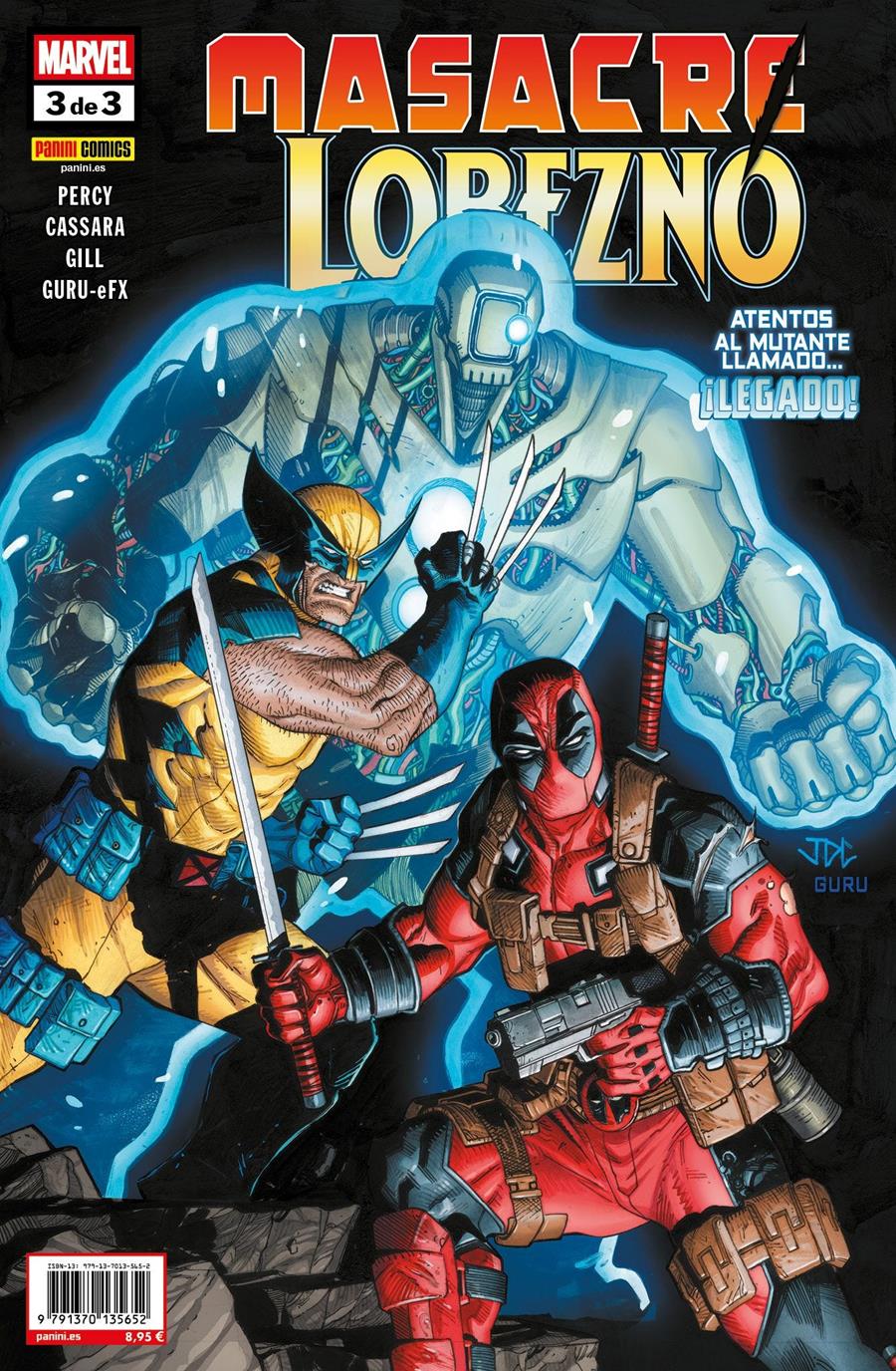 Masacre / Lobezno 3 | N0326-PAN06 | Robert Gill, Joshua Cassara, Benjamin Percy | Terra de Còmic - Tu tienda de cómics online especializada en cómics, manga y merchandising