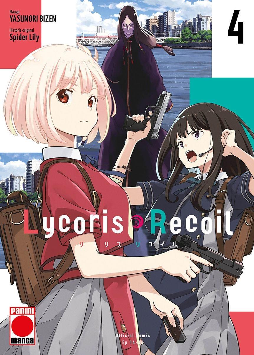 Lycoris Recoil 4 | N0825-PAN15 | Yasunori Bizen, Spider Lily | Terra de Còmic - Tu tienda de cómics online especializada en cómics, manga y merchandising