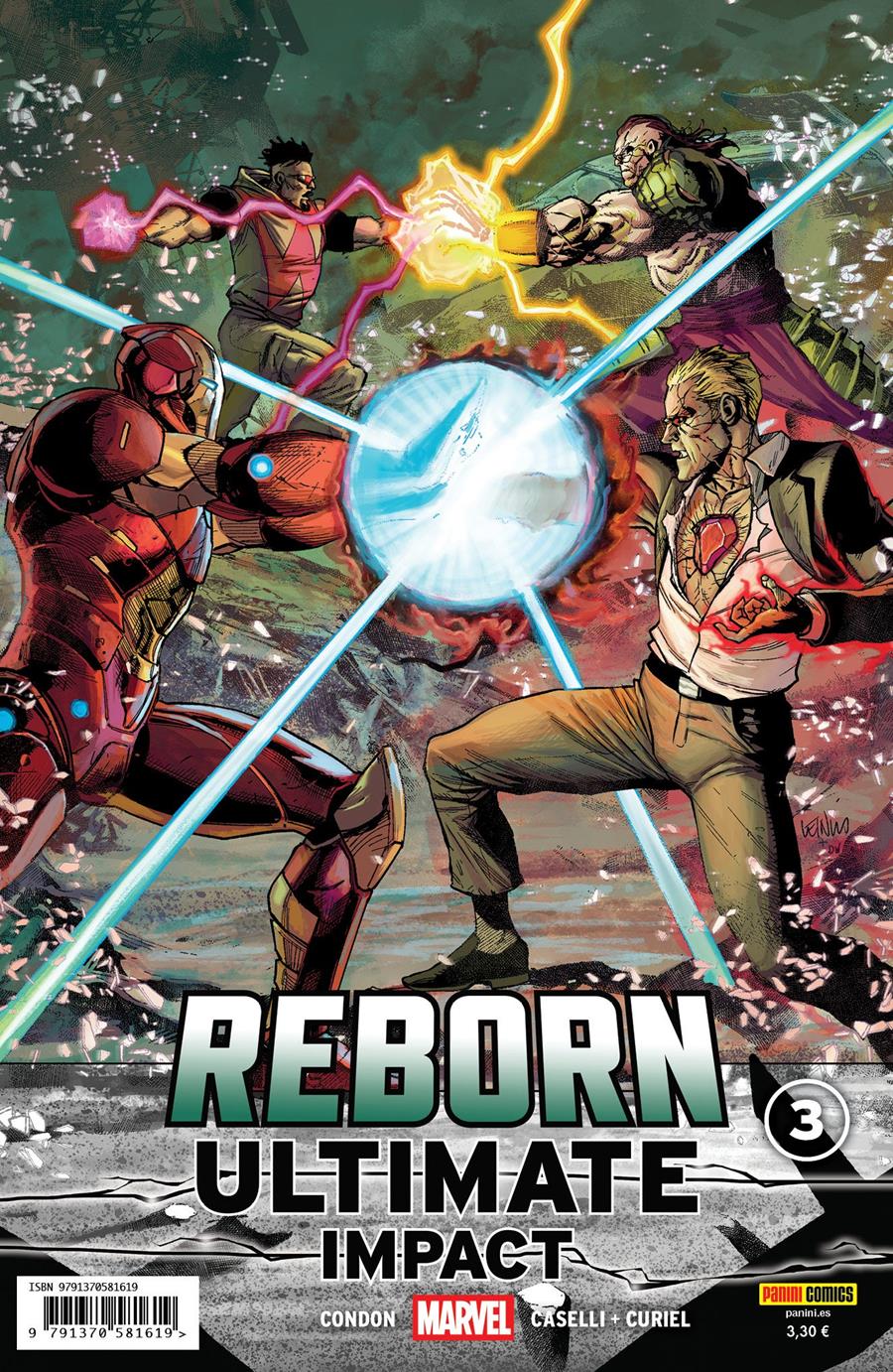 Ultimate Impact: Reborn 3 de 5 | N1126-PAN26 | Chris Condon, Stefano Caselli | Terra de Còmic - Tu tienda de cómics online especializada en cómics, manga y merchandising