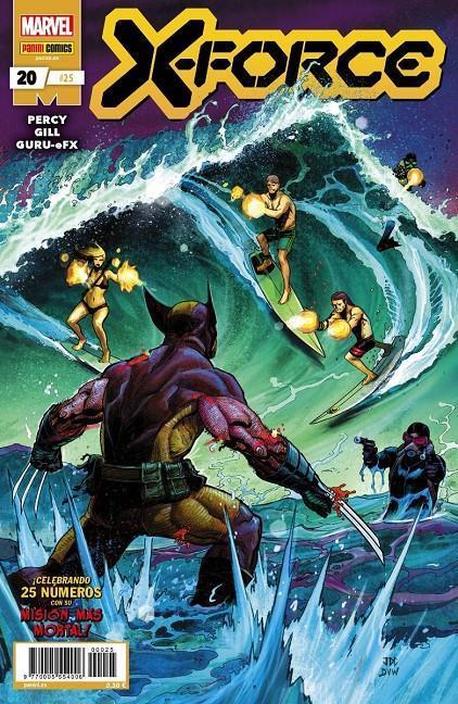 X-Force 20 | N0322-PAN42 | Robert Gill, Benjamin Percy | Terra de Còmic - Tu tienda de cómics online especializada en cómics, manga y merchandising