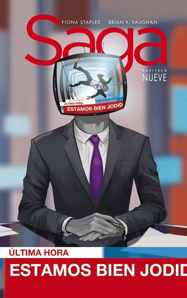 Saga nº 09 | N0919-PLA28 | Brian K.Vaughan y Fiona Staples | Terra de Còmic - Tu tienda de cómics online especializada en cómics, manga y merchandising