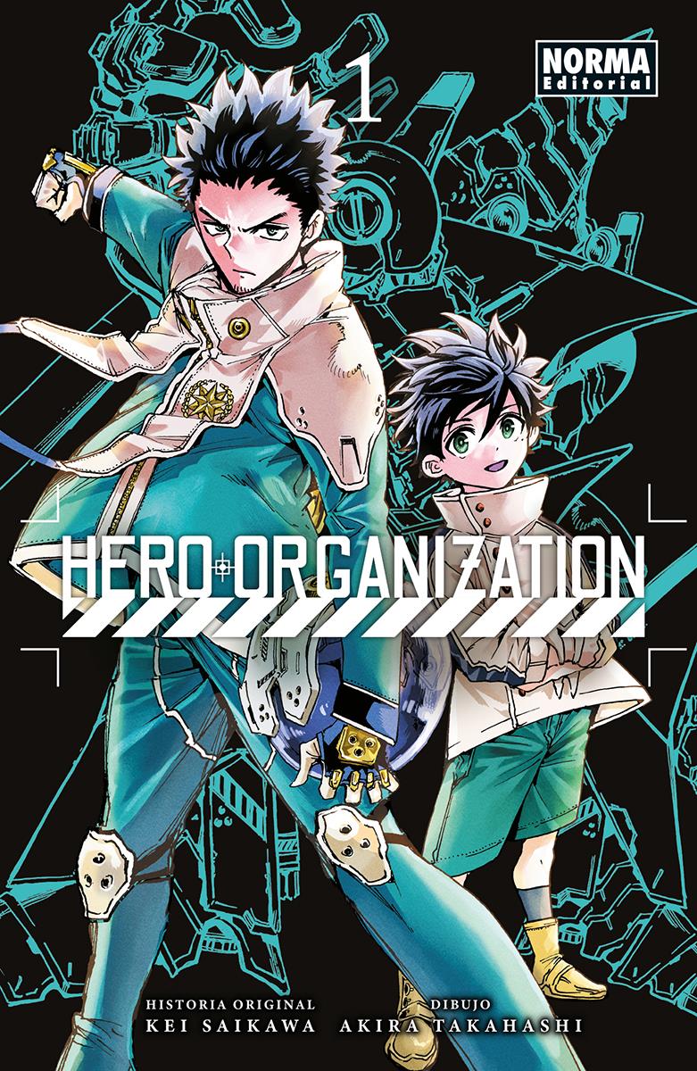 Hero Organization 01 | N0626-NOR04 | Kei Saikawa, Akira Takahashi | Terra de Còmic - Tu tienda de cómics online especializada en cómics, manga y merchandising