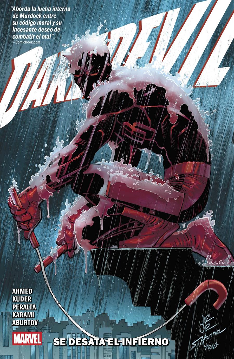 Marvel Premiere. Daredevil de Saladin Ahmed 1 | N0426-PAN82 | Germán Peralta, Farid Karami, Aaron Kuder, Saladin Ahmed | Terra de Còmic - Tu tienda de cómics online especializada en cómics, manga y merchandising