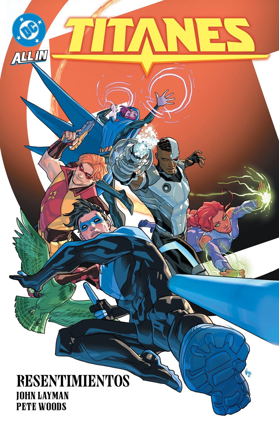 DC Premiere. All In. Titanes 4 | N1226-PAN70 | John Layman, Pete Woods | Terra de Còmic - Tu tienda de cómics online especializada en cómics, manga y merchandising