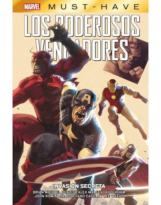 Marvel Must-Have. Poderosos Vengadores 3. Invasión Secreta | N1122-PAN30 | Alex Maleev, Khoi Pham, Lee Weeks, Jim Cheung, John Romita Jr., Brian Michael Bendis, Stefano Caselli | Terra de Còmic - Tu tienda de cómics online especializada en cómics, manga y merchandising