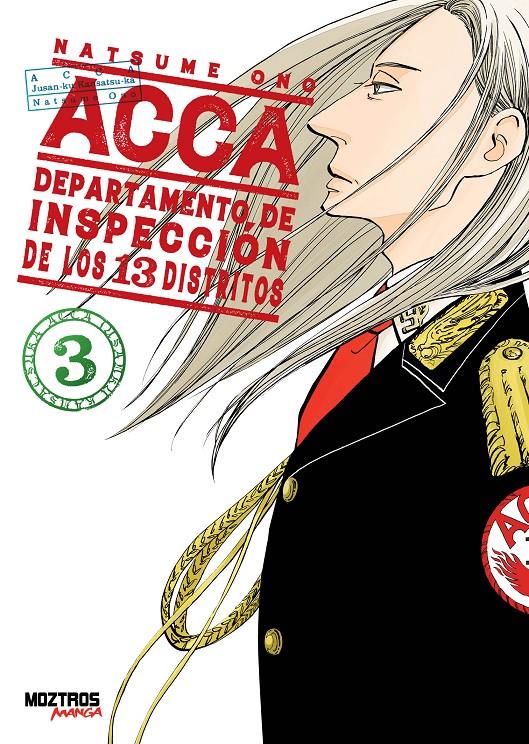 Acca: Departamento de inspección de los 13 distritos. Vol 03 | N0324-OTED19 | Natsume Ono | Terra de Còmic - Tu tienda de cómics online especializada en cómics, manga y merchandising