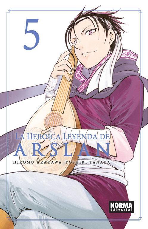 La heroica leyenda de Arslan 05 | N0317-NOR14 | Yoshiki Tanaka, Hiromu Arakawa | Terra de Còmic - Tu tienda de cómics online especializada en cómics, manga y merchandising