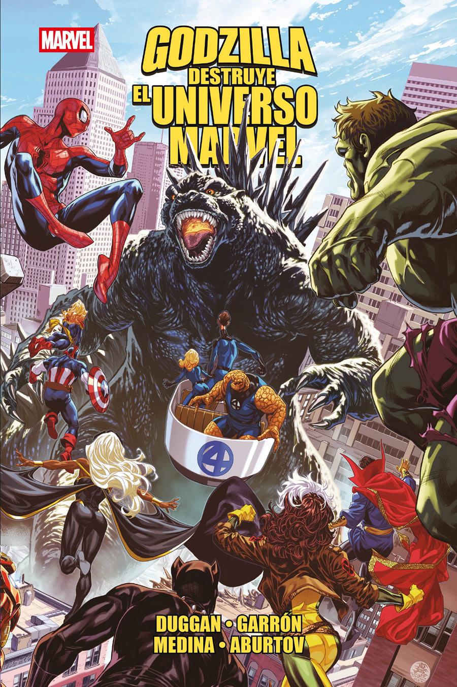 Godzilla destruye el Universo Marvel | N1126-PAN61 | Paco Medina, Gerry Duggan, Javier Garrón, Juann Cabal | Terra de Còmic - Tu tienda de cómics online especializada en cómics, manga y merchandising