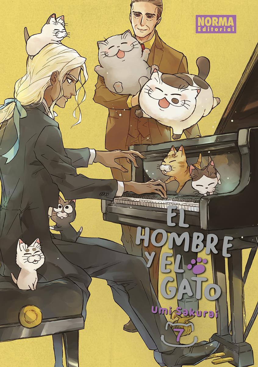 El hombre y el gato 07 | N0723-NOR11 | Umi Sakurai | Terra de Còmic - Tu tienda de cómics online especializada en cómics, manga y merchandising