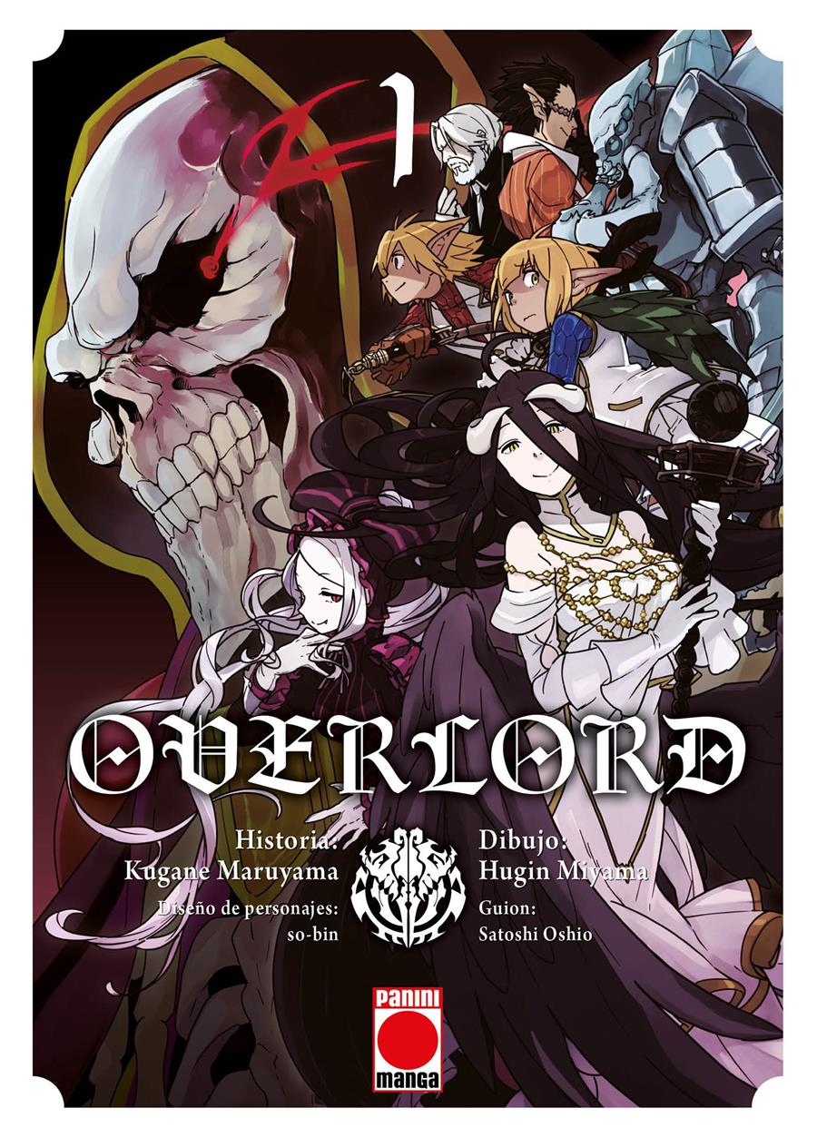 Overlord 1 | N1026-PAN67 | So-Bin, Hugin Miyama, Kugane Maruyama, Satoshi Oshio | Terra de Còmic - Tu tienda de cómics online especializada en cómics, manga y merchandising
