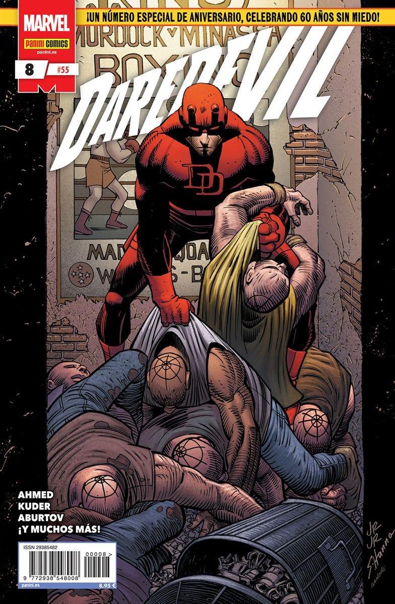 Daredevil 8 | N0824-PAN41 | Jan Bazaldua, Elsa Sjunneson, Ken Lashley, Ty Templeton, Aaron Kuder, Erica Schultz, Stefano Raffaele, Eric Koda, Daniel G. Chichester, Ann Nocenti, Saladin Ahmed | Terra de Còmic - Tu tienda de cómics online especializada en cómics, manga y merchandising
