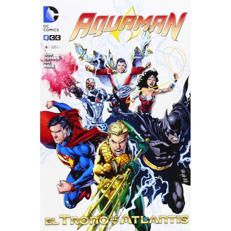 Aquaman núm. 04: El trono de Atlantis | N0513-ECC09 | Geoff Johns / Ivan Reis | Terra de Còmic - Tu tienda de cómics online especializada en cómics, manga y merchandising