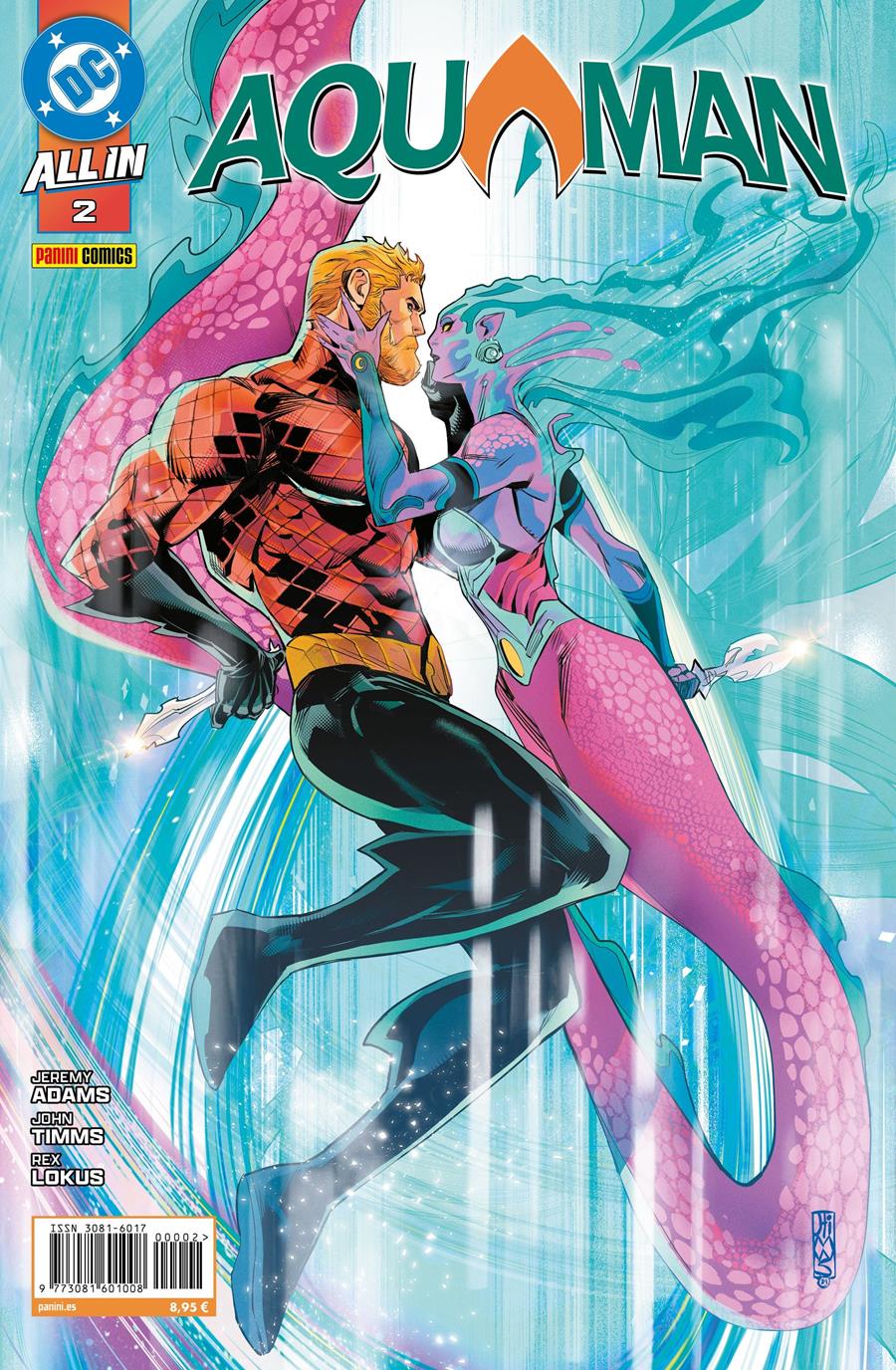 All In Aquaman 2 | N1225-PAN40 | Jeremy Adams, Michael Shelfer, John Timms | Terra de Còmic - Tu tienda de cómics online especializada en cómics, manga y merchandising