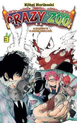 Crazy Zoo nº 03/05 | N0122-PLA11 | Kohei Horikoshi | Terra de Còmic - Tu tienda de cómics online especializada en cómics, manga y merchandising