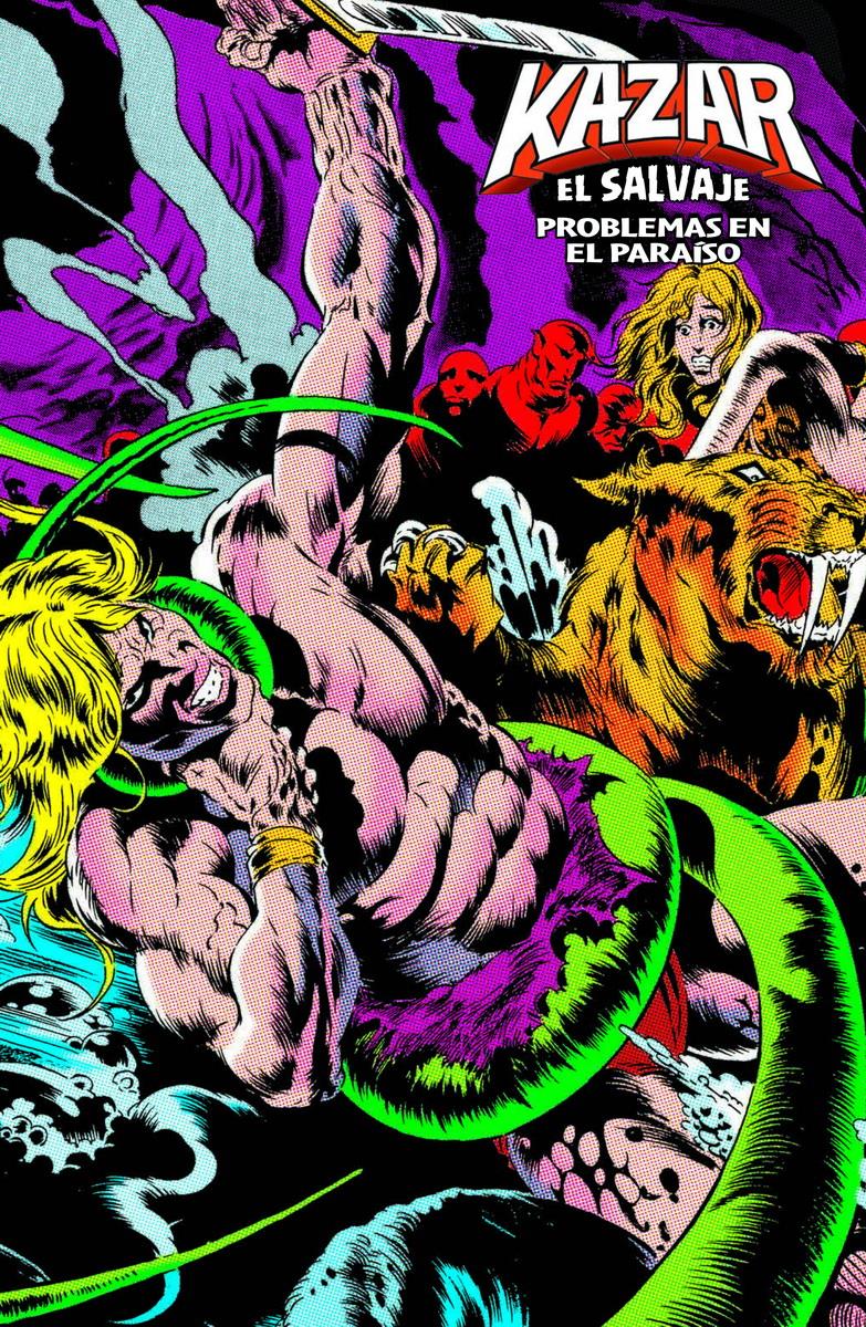 Marvel Limited Edition. Ka-zar el salvaje. Problemas en el paraíso | N0422-PAN000 | Bruce Jones, Armando Gil, Mike Carlin, Ron Frenz, Mary Whilsire y Paul Neary | Terra de Còmic - Tu tienda de cómics online especializada en cómics, manga y merchandising