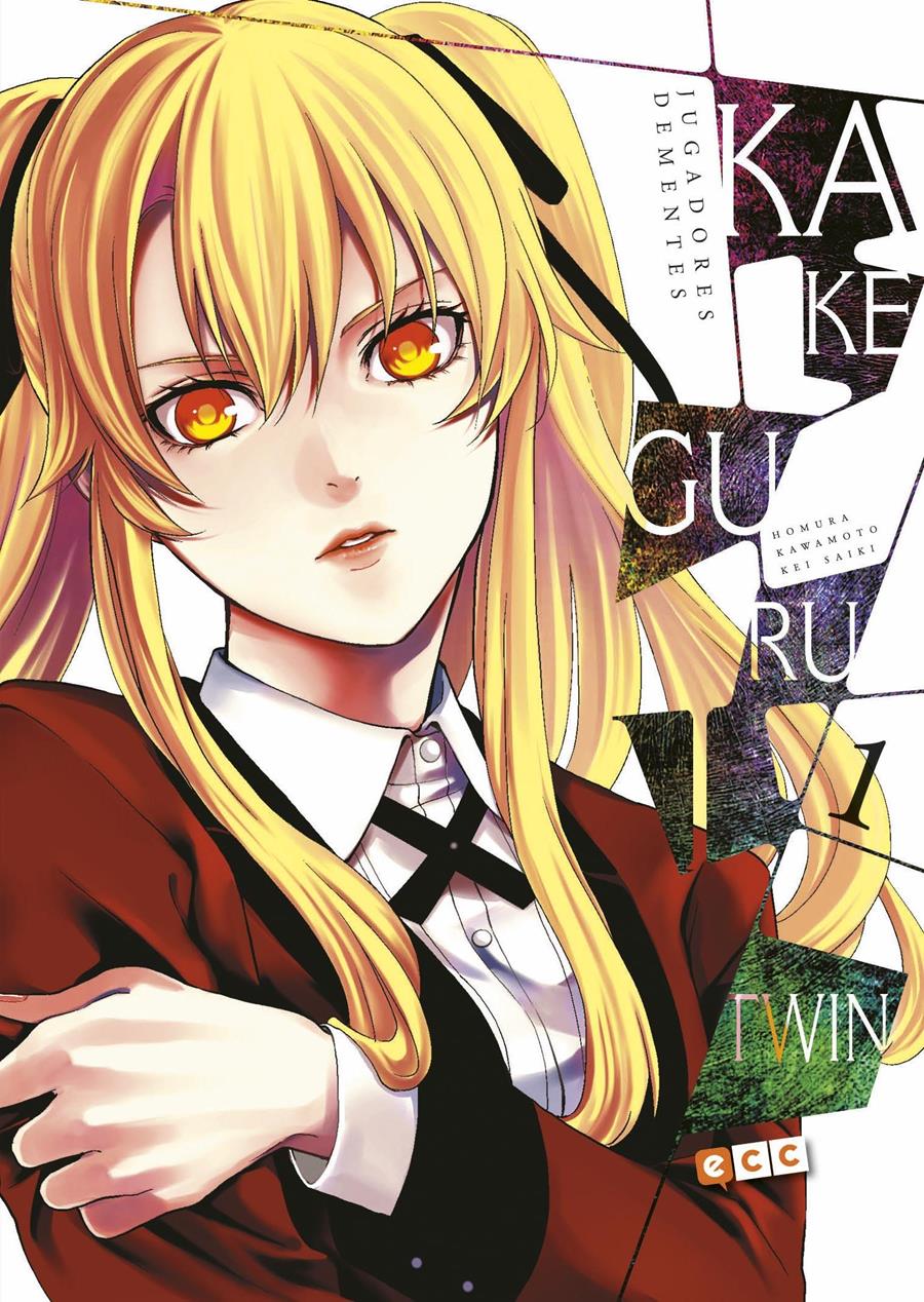 Kakegurui Twin núm. 01 | N1018-ECC56 | Homura Kawamoto y Kei Saiki | Terra de Còmic - Tu tienda de cómics online especializada en cómics, manga y merchandising