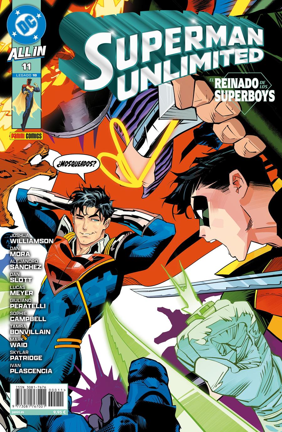 Superman Unlimited 11 | N0926-PAN32 | Dan Mora, Lucas Meyer, Skylar Patridge, Sophie Campbell, Dan Slott, Joshua Williamson, Mark Waid | Terra de Còmic - Tu tienda de cómics online especializada en cómics, manga y merchandising