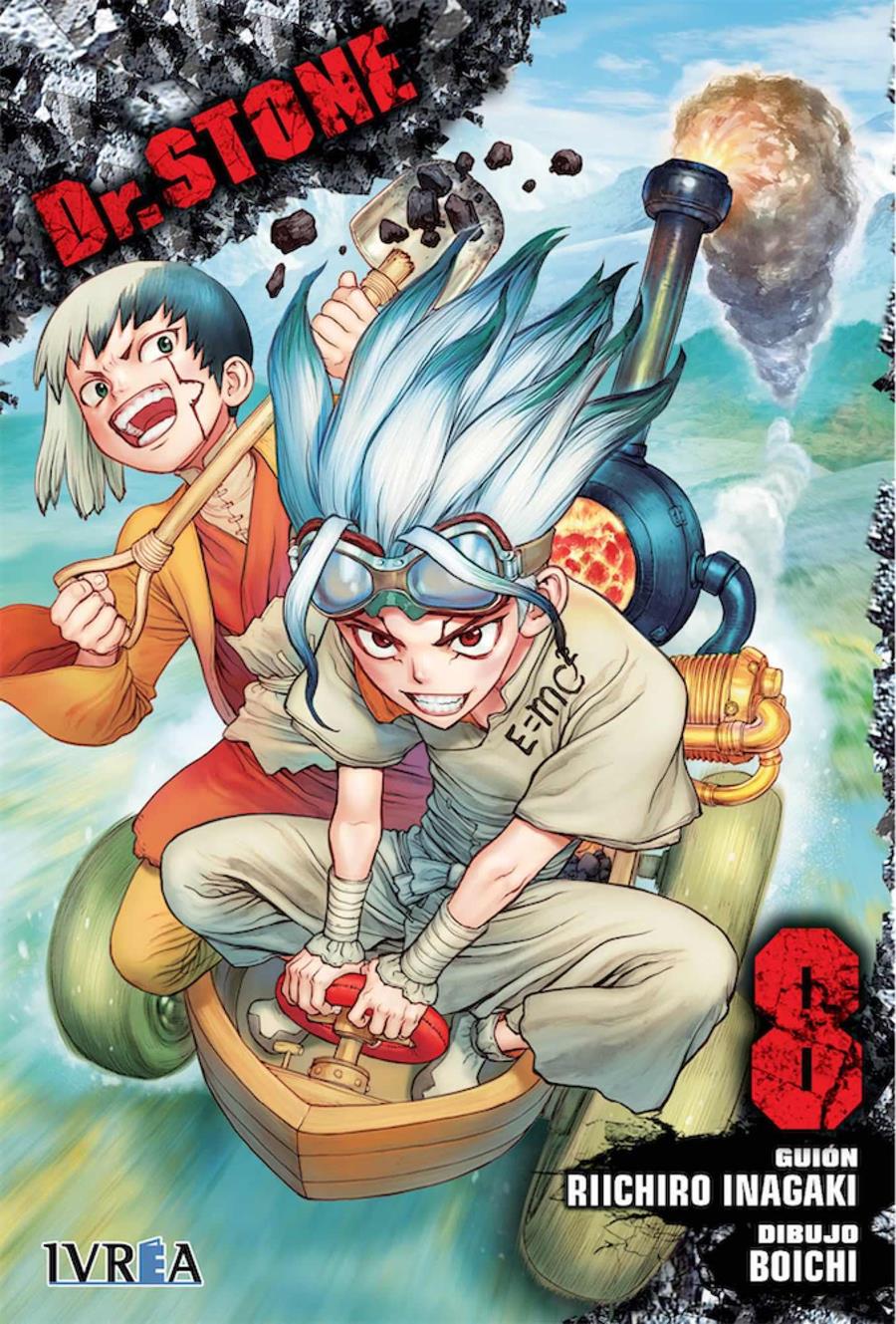 Dr. Stone 08 | N0719-IVR03 | Riichiro Inagaki y Boichi | Terra de Còmic - Tu tienda de cómics online especializada en cómics, manga y merchandising