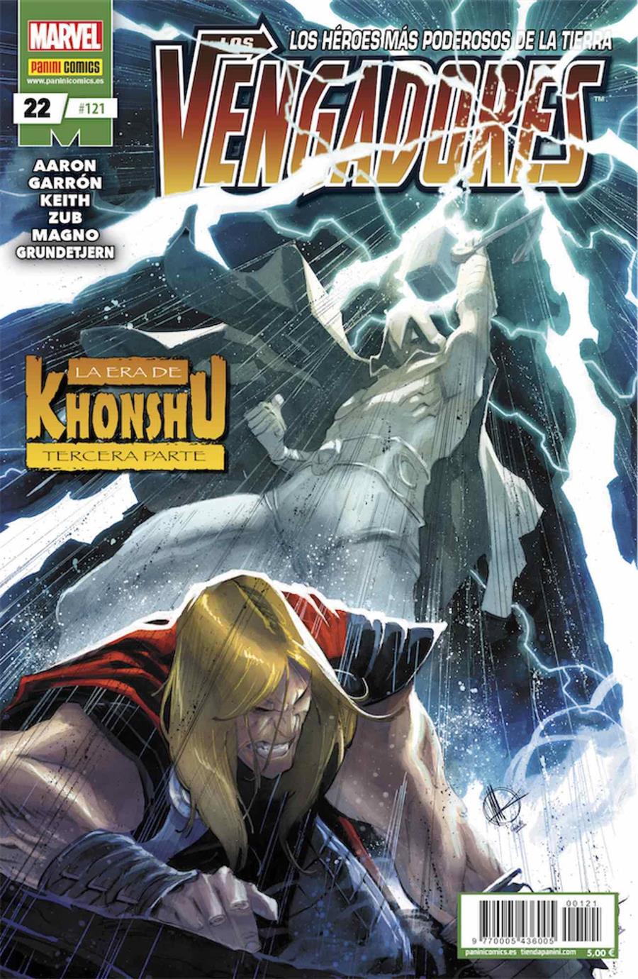 Los Vengadores 22 | N1120-PAN35 | Jason Aaron, Javier Garrón, Jim Zub, Carlos Magno | Terra de Còmic - Tu tienda de cómics online especializada en cómics, manga y merchandising