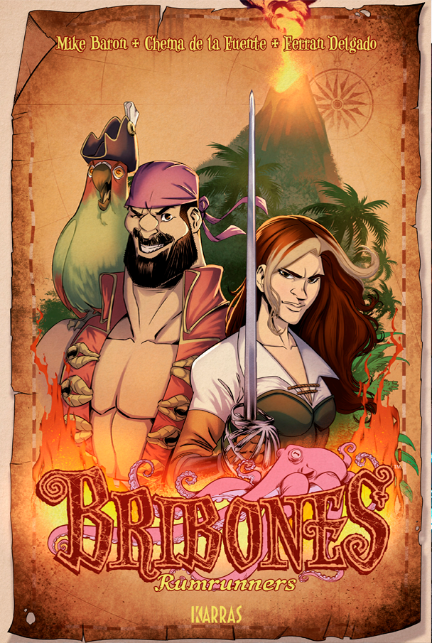 Bribones VII: Rumrunners | N1022-OTED03 | Mike Baron,Chema de la Fuente, Ferran Delgado | Terra de Còmic - Tu tienda de cómics online especializada en cómics, manga y merchandising