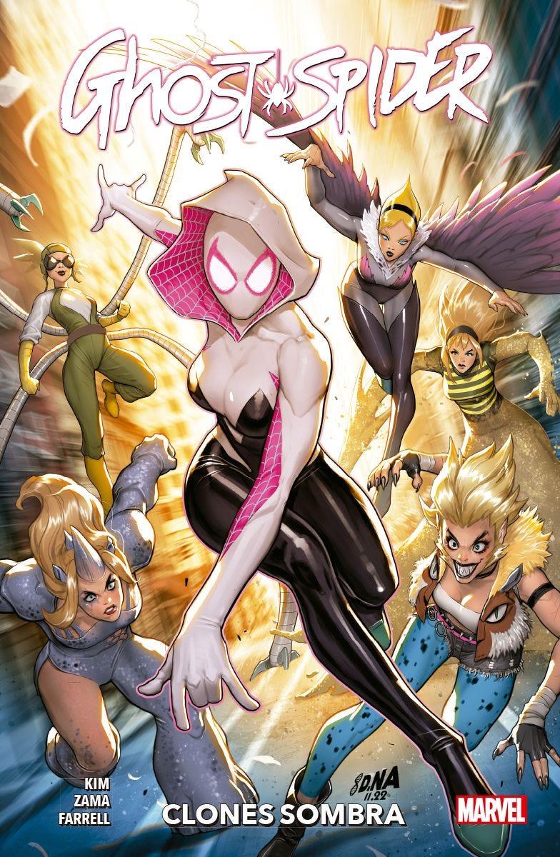 Ghost Spider 6. Clones sombra | N1123-PAN53 | Emily Kim, Kei Zama | Terra de Còmic - Tu tienda de cómics online especializada en cómics, manga y merchandising