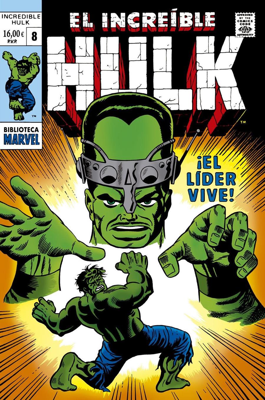 Biblioteca Marvel 118. El Increíble Hulk 8 | N0326-PAN55 | Stan Lee, Herb Trimpe | Terra de Còmic - Tu tienda de cómics online especializada en cómics, manga y merchandising