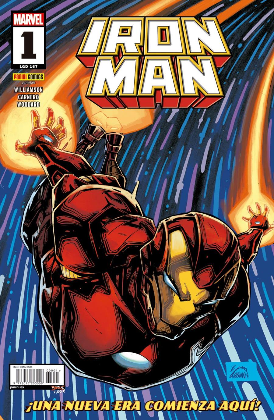 Iron Man 1 | N0726-PAN33 | Carmen Carnero, Joshua Williamson | Terra de Còmic - Tu tienda de cómics online especializada en cómics, manga y merchandising