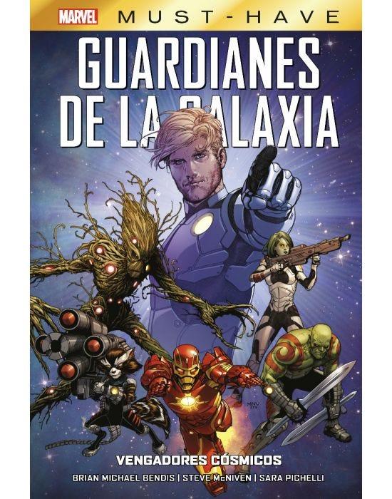 Marvel Must-Have. Guardianes de la Galaxia: Vengadores Cósmicos | N1221-PAN16 | Michael Avon Oeming, Mike Del Mundo, Steve McNiven, Ming Doyle, Brian Michael Bendis, Sara Pichelli | Terra de Còmic - Tu tienda de cómics online especializada en cómics, manga y merchandising