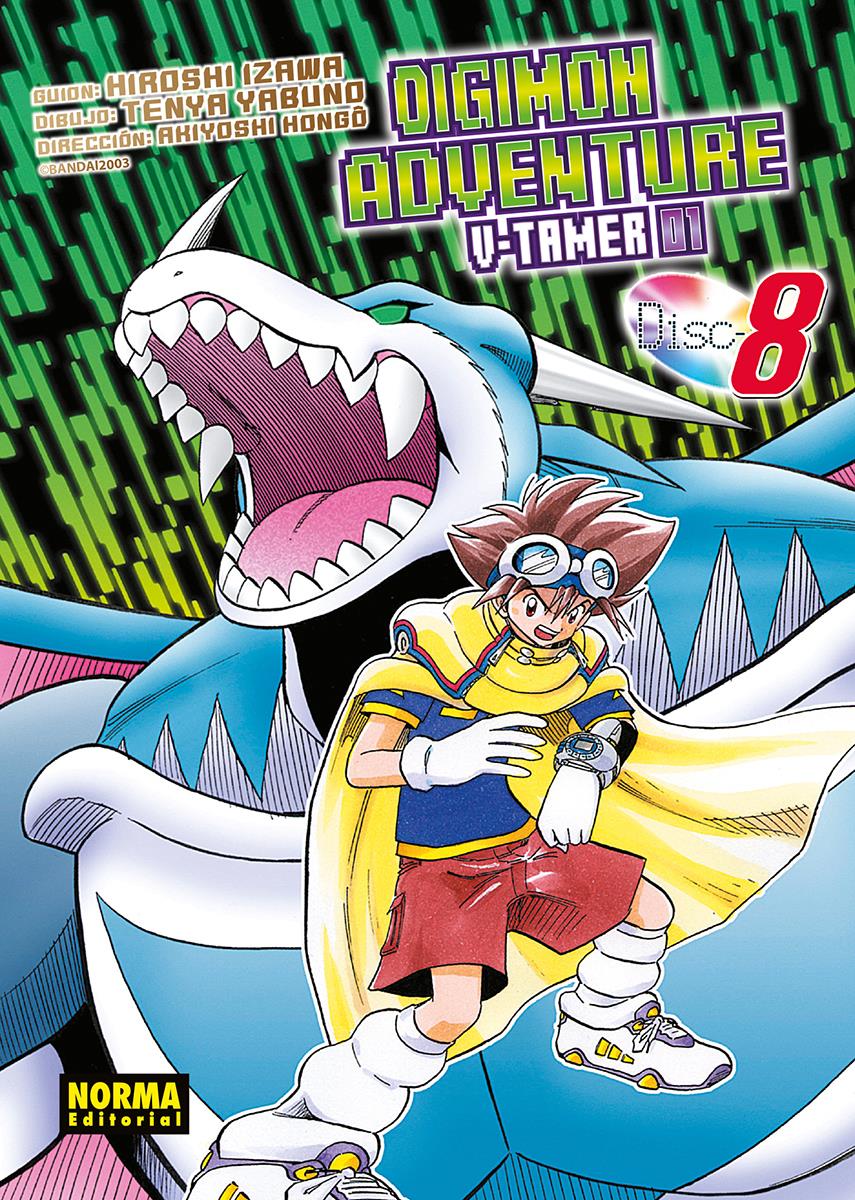 Digimon adventure V-Tamer 08 | N1126-NOR18 | Hiroshi Izawa, Tenya Yabuno, Akiyoshi Hongo | Terra de Còmic - Tu tienda de cómics online especializada en cómics, manga y merchandising