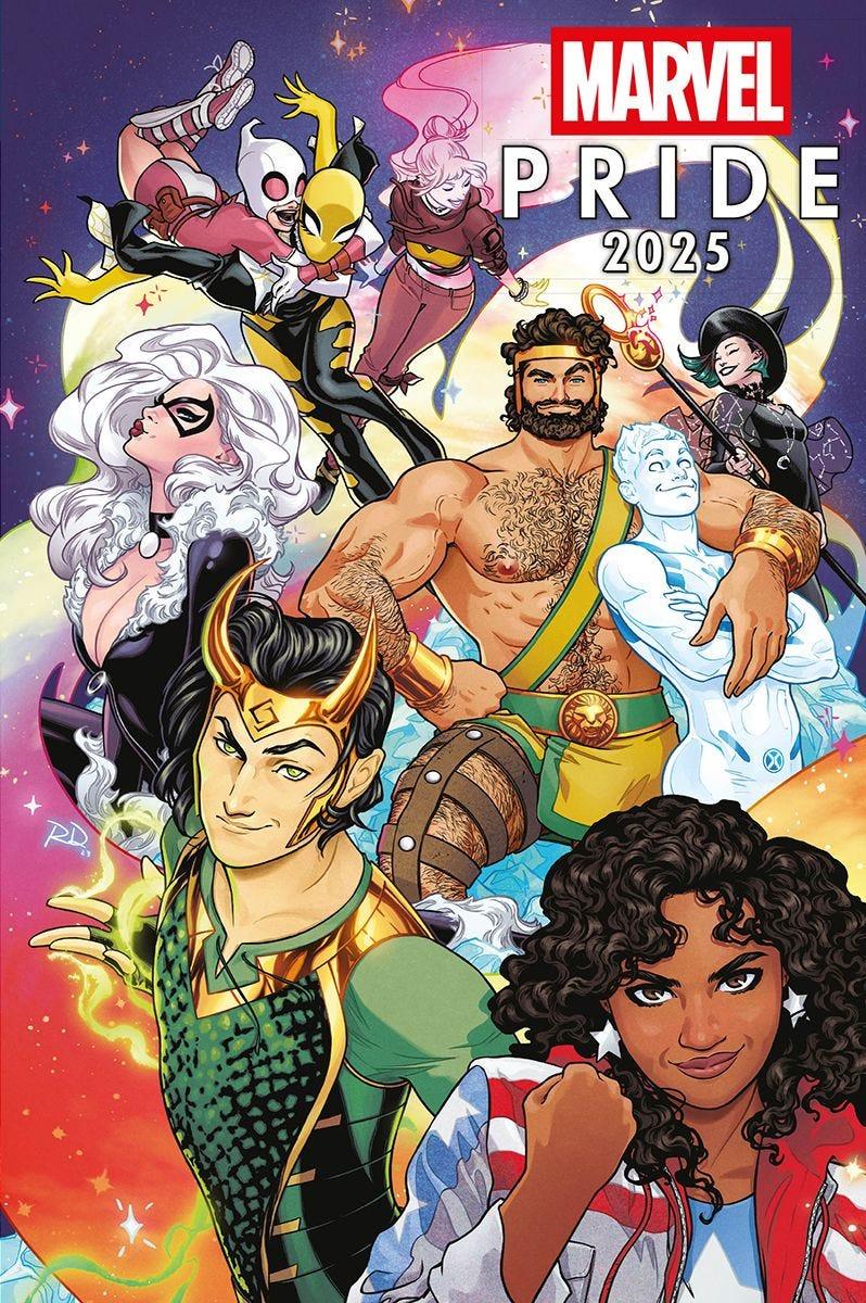 Marvel Pride 2025 | N0625-PAN10 | Sina Grace, Yoon Ha Lee, Tate Brombal, Wyatt Kennedy, Phil Sevy, Emilio Pilliu, Jenn St. Onge, Claribel A. Ortega, Stephen Byrne, Marcelo Costa, Rachael Stott, Carlos Hernández, Nathan Stockman, Adriana Melo, Kieron Gillen, Tini Howard | Terra de Còmic - Tu tienda de cómics online especializada en cómics, manga y merchandising