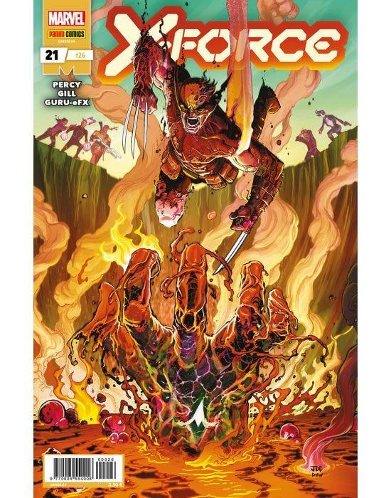 X-Force 21 | N0422-PAN51 | Robert Gill, Benjamin Percy | Terra de Còmic - Tu tienda de cómics online especializada en cómics, manga y merchandising