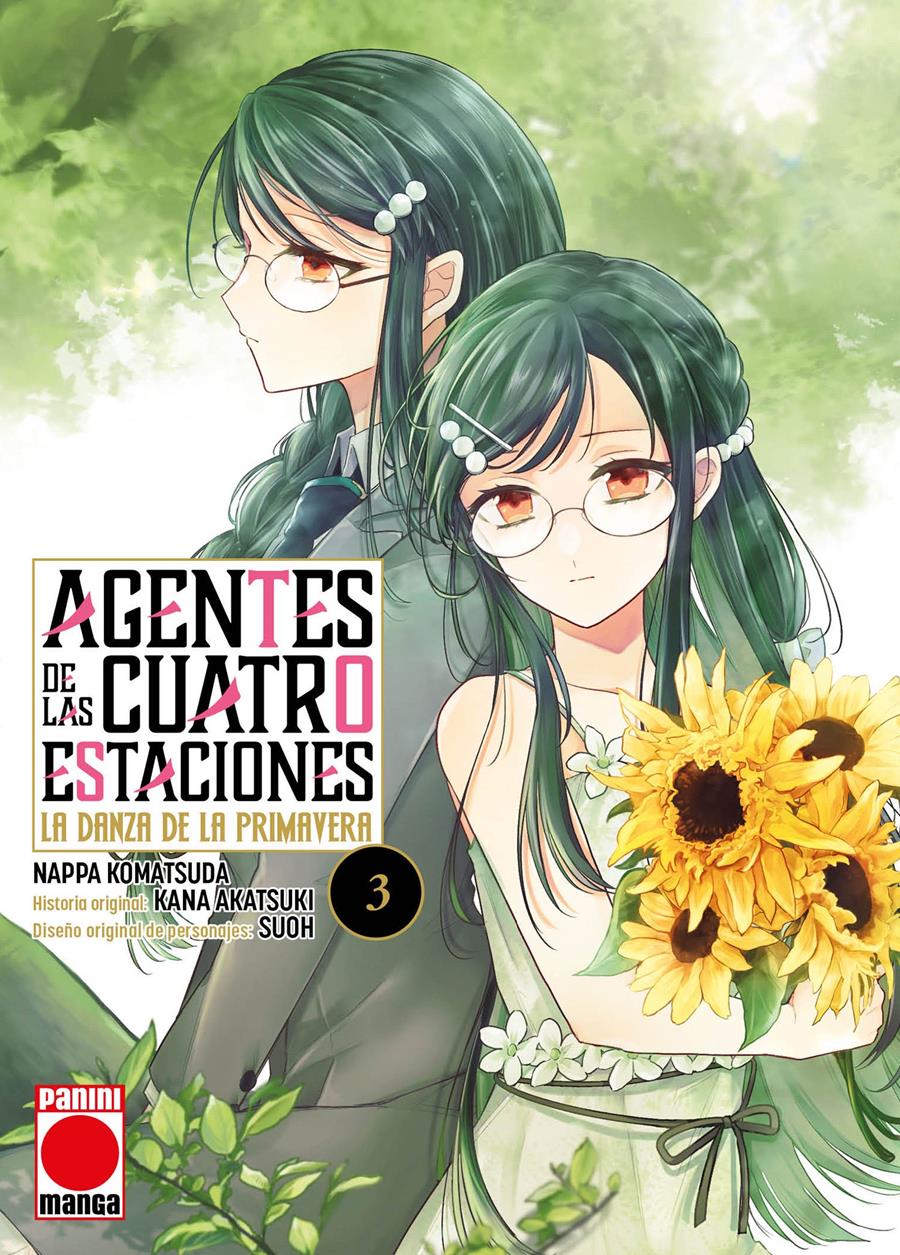 Agentes de las cuatro estaciones: La danza de la primavera 3 | N0826-PAN77 | Kana Akatsuki, Nappa Komatsuda, Suoh | Terra de Còmic - Tu tienda de cómics online especializada en cómics, manga y merchandising