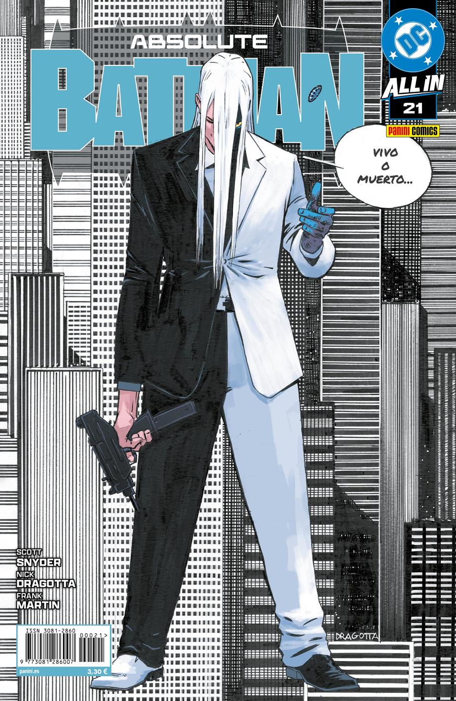 Absolute Batman 21 | N1226-PAN22 | Nick Dragotta, Scott Snyder | Terra de Còmic - Tu tienda de cómics online especializada en cómics, manga y merchandising
