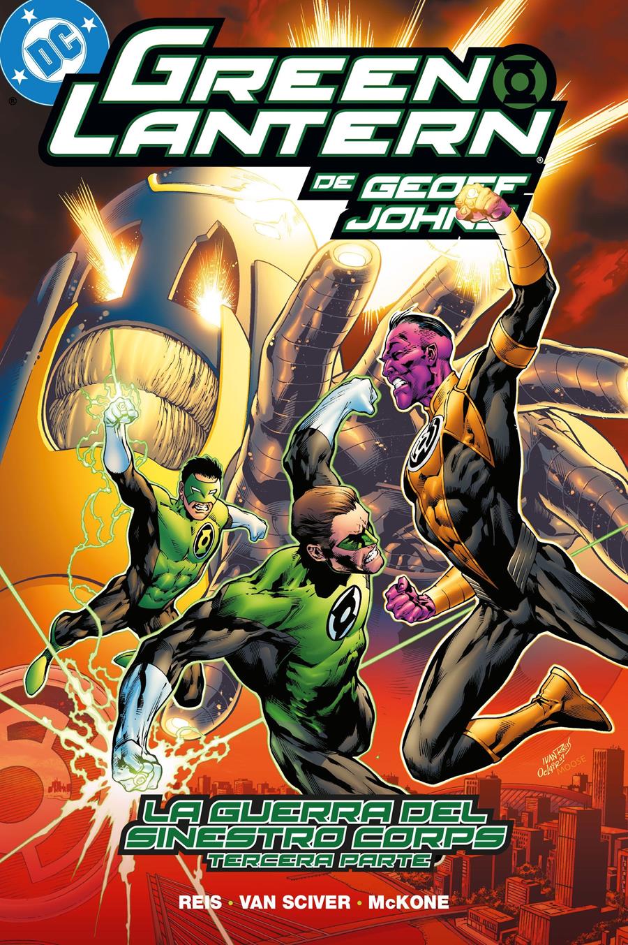 Biblioteca Green Lantern de Geoff Johns 8 | N0226-PAN05 | Ethan Van Sciver, Geoff Johns, Mike McKone, Ivan Reis | Terra de Còmic - Tu tienda de cómics online especializada en cómics, manga y merchandising