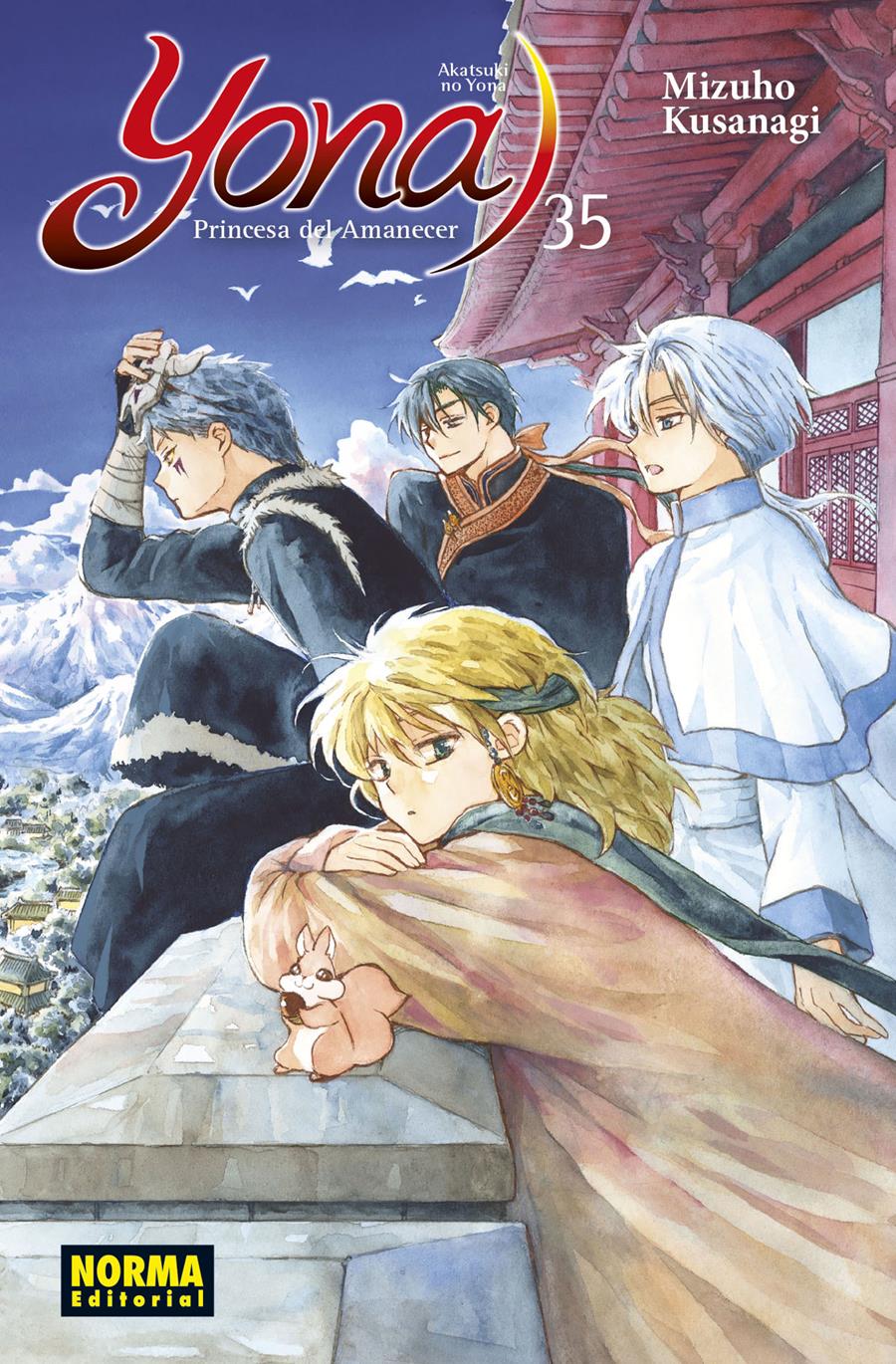 Yona 35, Princesa del amanecer | N0622-NOR03 | Mizuho Kusanagi | Terra de Còmic - Tu tienda de cómics online especializada en cómics, manga y merchandising