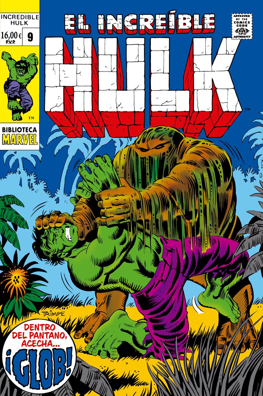 Biblioteca Marvel. El increíble Hulk 9 | N0726-PAN51 | Roy Thomas, Stan Lee, Herb Trimpe | Terra de Còmic - Tu tienda de cómics online especializada en cómics, manga y merchandising
