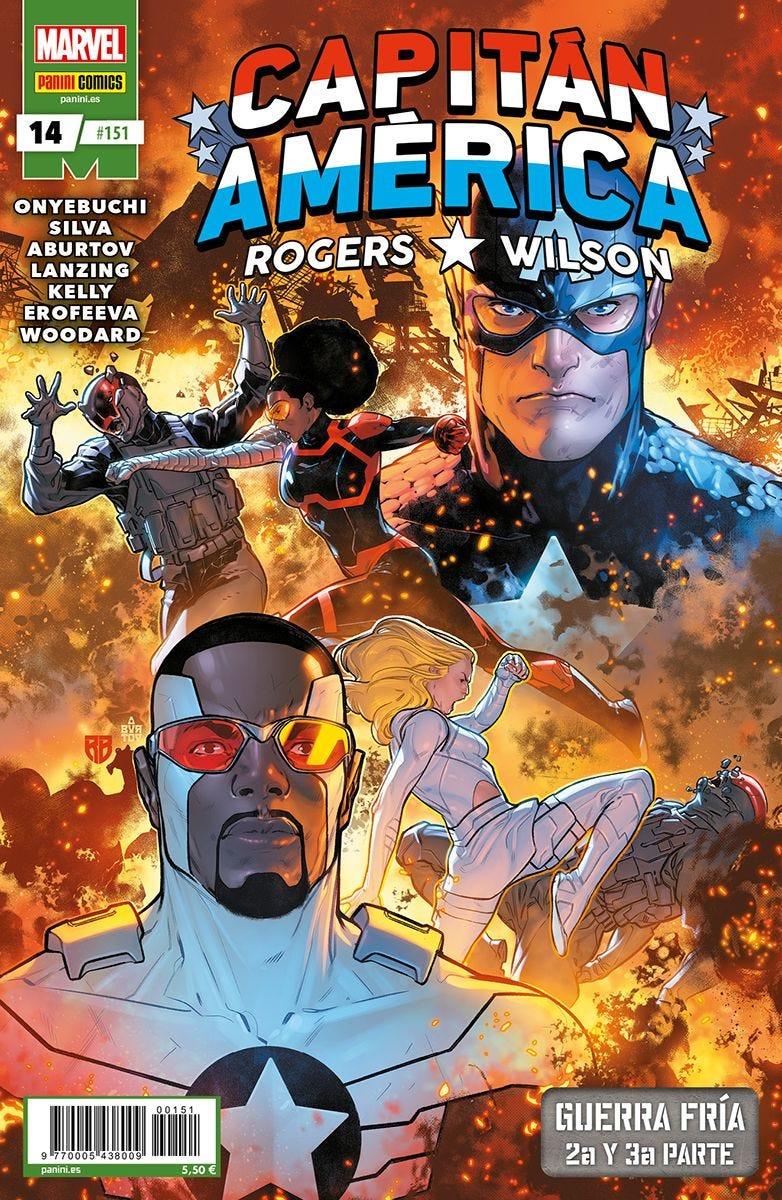 Rogers / Wilson: Capitán América 14 | N0823-PAN23 | R.B. Silva, Tochi Onyebuchi, Collin Kelly, Alina Erofeeva, Jackson Lanzing | Terra de Còmic - Tu tienda de cómics online especializada en cómics, manga y merchandising