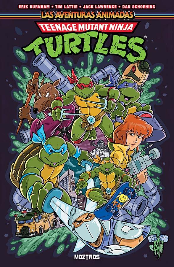 Teenage Mutant Ninja Turtles – Las Aventuras Animadas Vol. 2 | N0226-OTED10 | Dan Schoening, Erik Burnham, Jack Lawrence, Tim Lattie | Terra de Còmic - Tu tienda de cómics online especializada en cómics, manga y merchandising