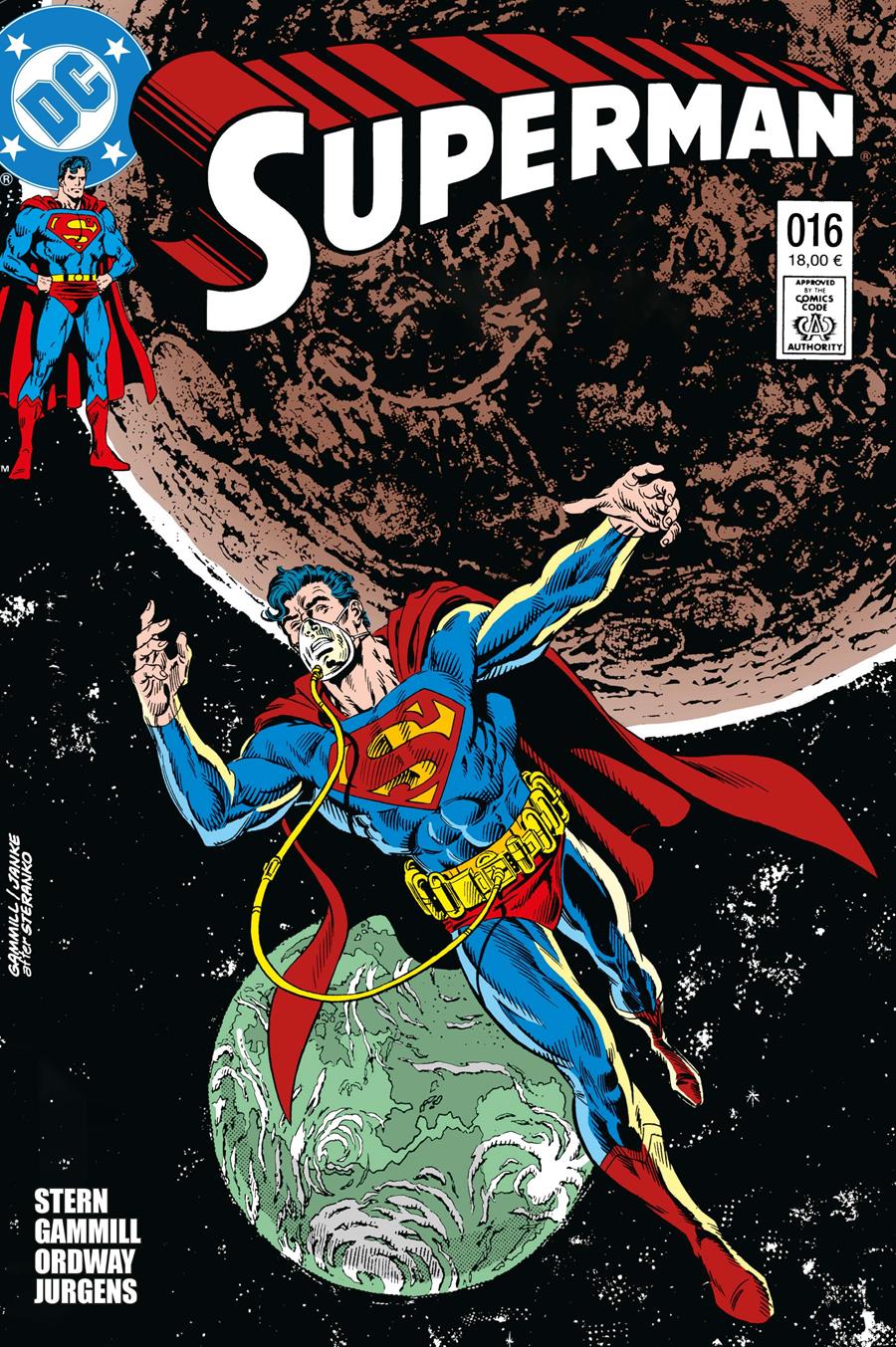 Biblioteca Superman 16 | N0926-PAN70 | Dan Jurgens, Jerry Ordway, Kerry Gammill, Roger Stern | Terra de Còmic - Tu tienda de cómics online especializada en cómics, manga y merchandising