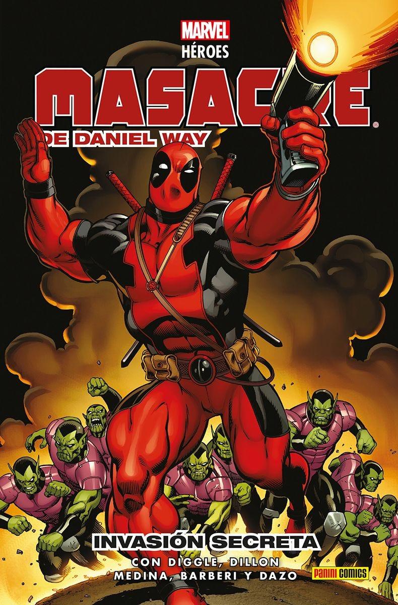 Marvel Héroes. Masacre de Daniel Way 1. Invasión Secreta | N0324-PAN30 | Andy Diggle, Bong Dazo, Carlo Barberi, Daniel Way, Paco Medina, Steve Dillon | Terra de Còmic - Tu tienda de cómics online especializada en cómics, manga y merchandising