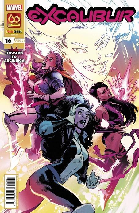 Excalibur 16 | N0821-PAN32 | Marcus To, Tini Howard | Terra de Còmic - Tu tienda de cómics online especializada en cómics, manga y merchandising