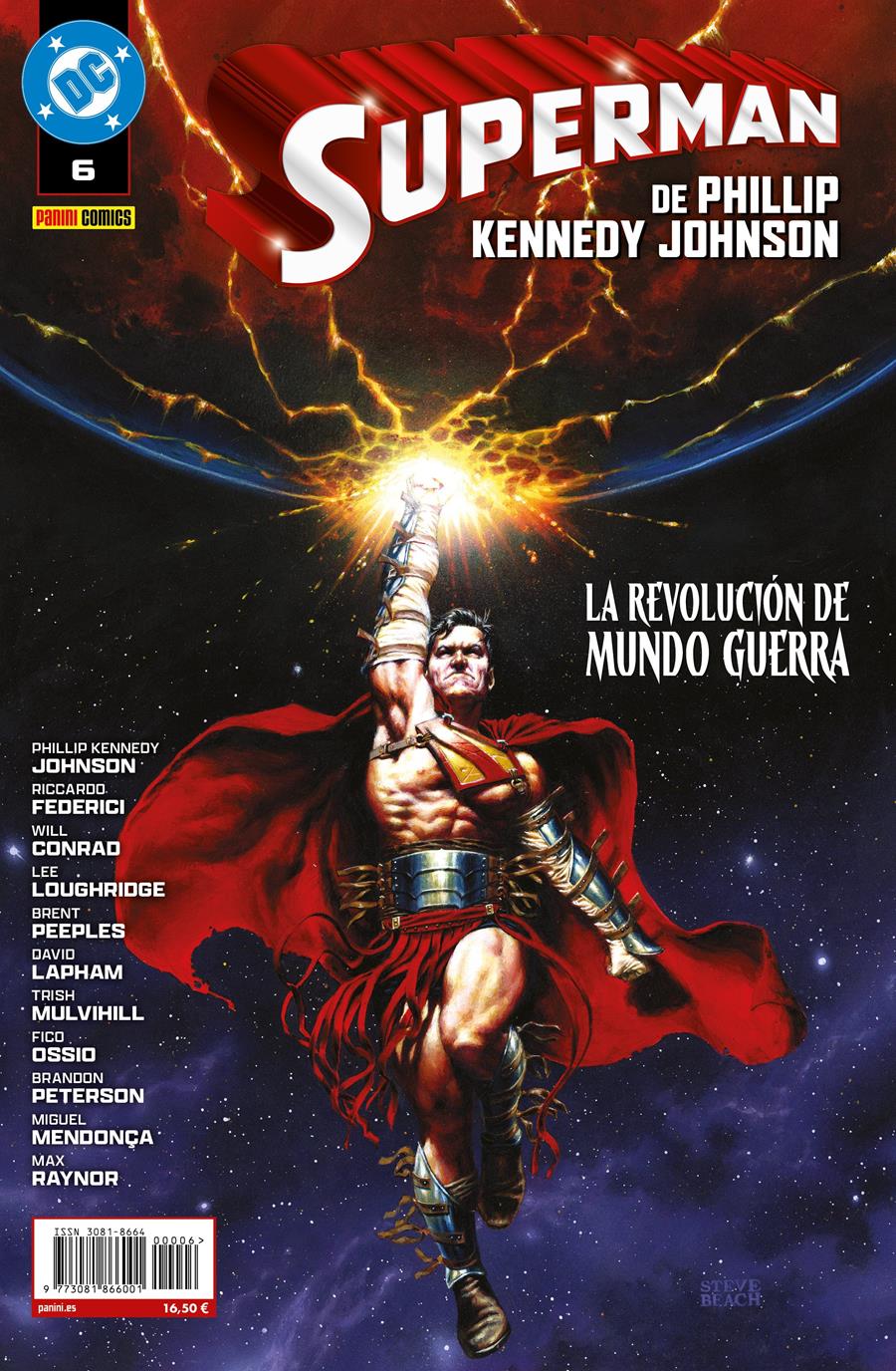 Superman de Phillip Kennedy Johnson 6 | N1026-PAN29 | Fico Ossio, Phillip Kennedy Johnson, Will Conrad, Lee Loughridge, Riccardo Federici | Terra de Còmic - Tu tienda de cómics online especializada en cómics, manga y merchandising