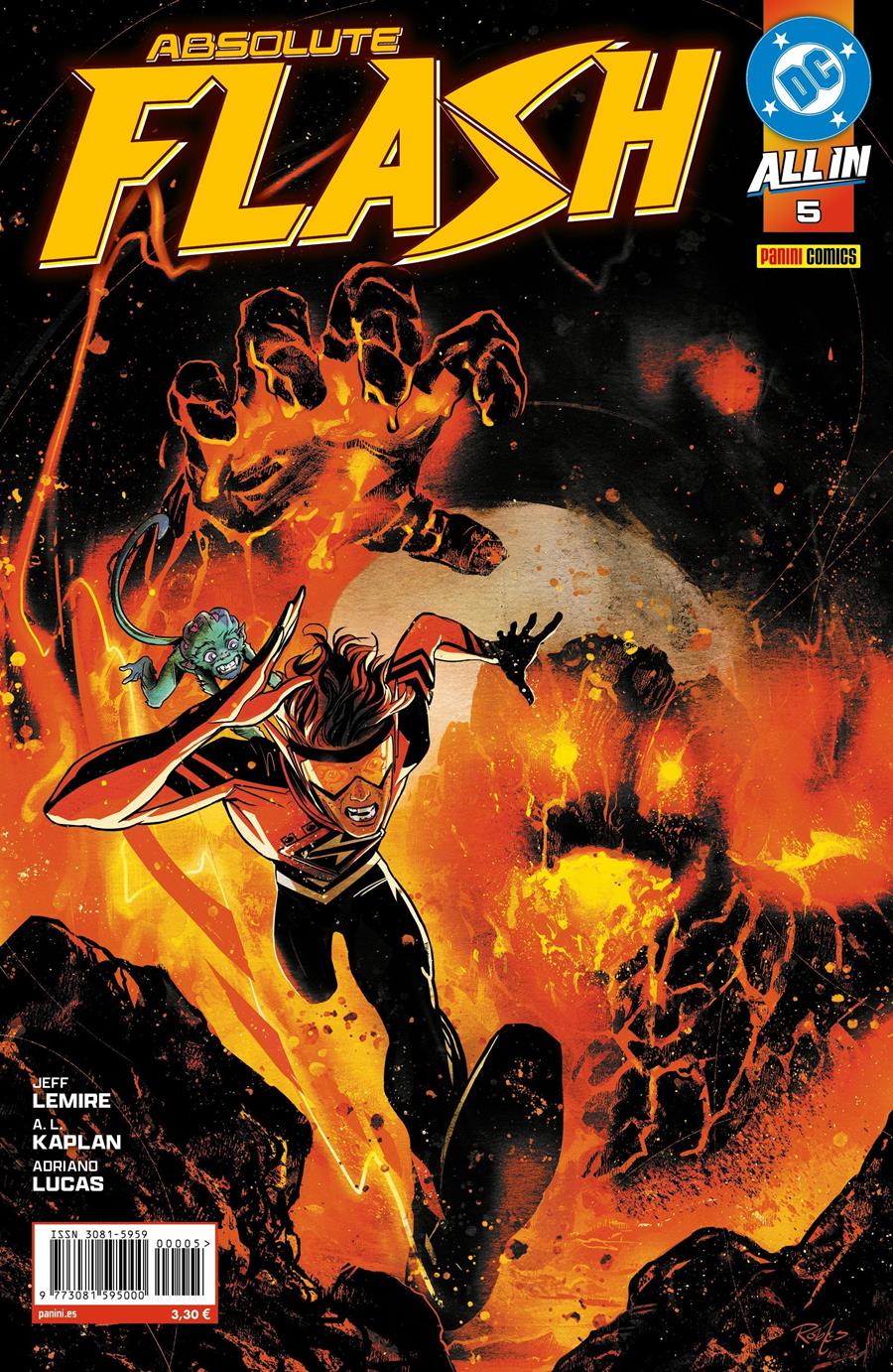 Absolute Flash 5 | N0126-PAN73 | A.L. Kaplan, Jeff Lemire | Terra de Còmic - Tu tienda de cómics online especializada en cómics, manga y merchandising