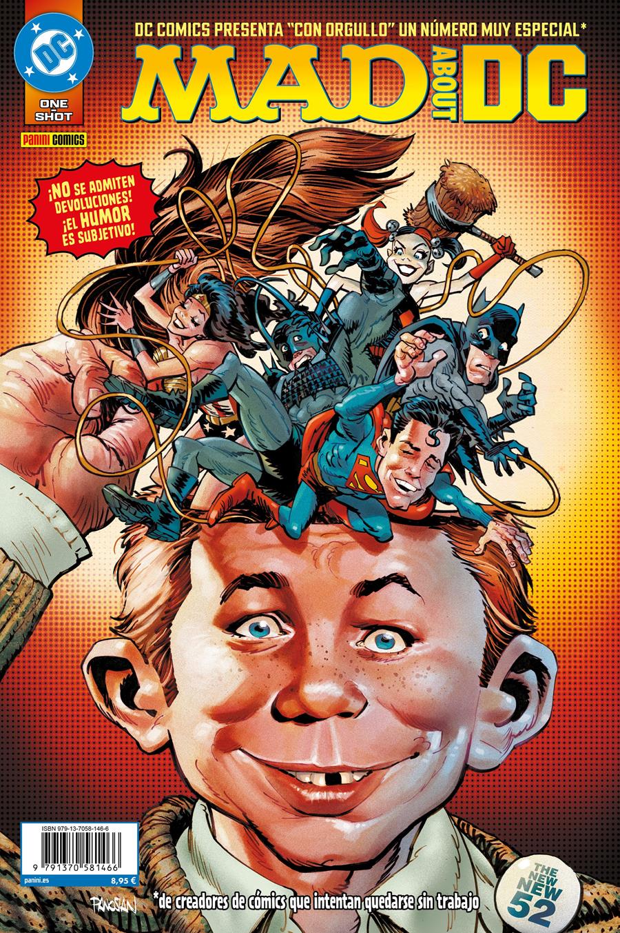 Mad About DC | N1126-PAN09 | Varios Autores | Terra de Còmic - Tu tienda de cómics online especializada en cómics, manga y merchandising