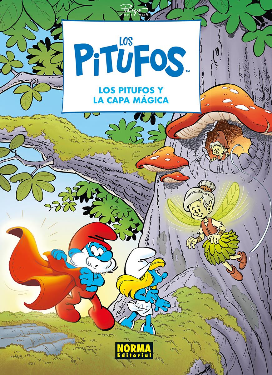 Los Pitufos 43. Los pitufos y la capa mágica | N1026-NOR36 | Alain Jost, Therry Culliford, Miguel Díaz Vizoso, Nine Culliford | Terra de Còmic - Tu tienda de cómics online especializada en cómics, manga y merchandising