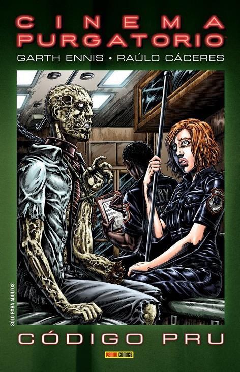 Cinema Purgatorio: Código Pru | N1021-PAN01 | Garth Ennis, Raulo Caceres | Terra de Còmic - Tu tienda de cómics online especializada en cómics, manga y merchandising