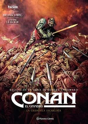 Conan: El cimmerio nº 05. La ciudadela escarlata | N0423-PLA04 | Luc Brunschwig, Etienne Le Roux, Robert E. Howard | Terra de Còmic - Tu tienda de cómics online especializada en cómics, manga y merchandising