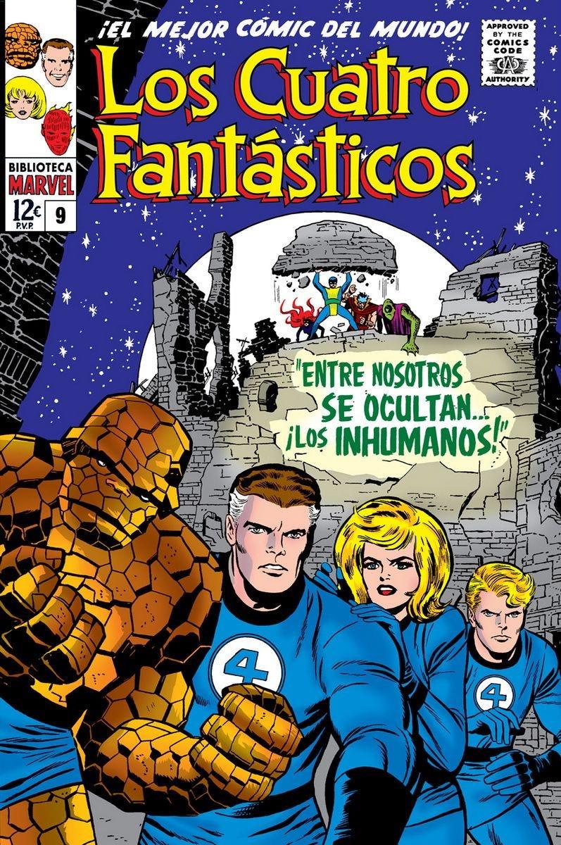 Biblioteca Marvel 36. Los 4 Fantásticos 9. 1965-66 | N1223-PAN39 | Jack Kirby, Stan Lee | Terra de Còmic - Tu tienda de cómics online especializada en cómics, manga y merchandising