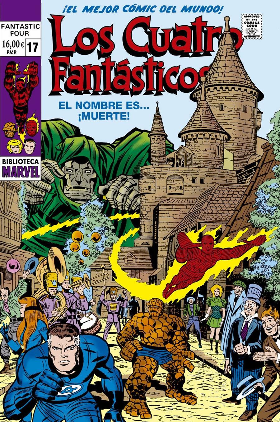 Biblioteca Marvel 117. Los 4 Fantásticos 17 | N0326-PAN89 | Jack Kirby, Stan Lee | Terra de Còmic - Tu tienda de cómics online especializada en cómics, manga y merchandising